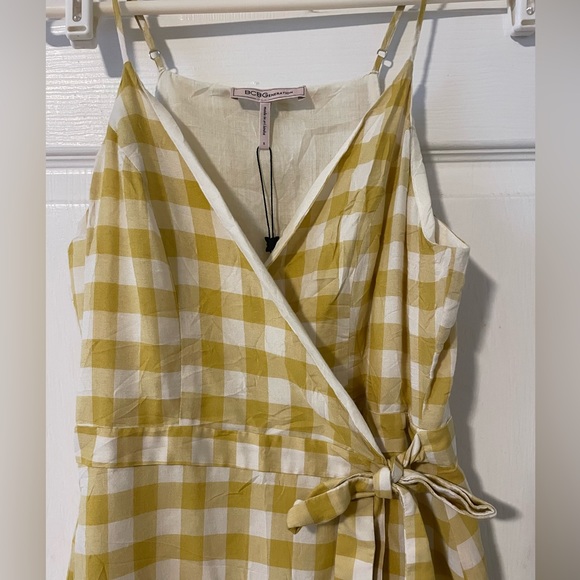 NWT BCBGeneration Gingham Wrap dress - Picture 2 of 9